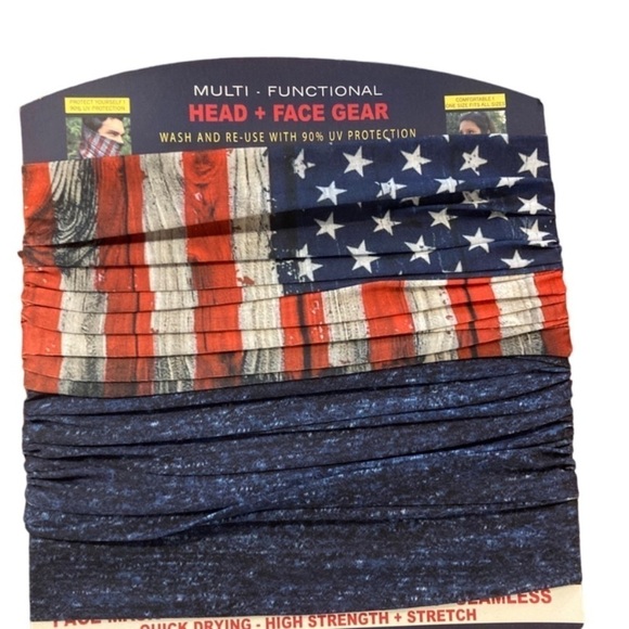 Other - Olympic spirit ! 2 pkUnisex patriotic uv neck gaiter